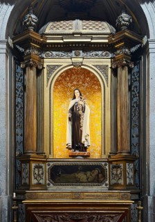 Sacred artwork in the Igreja da Santíssima Trindade, Church of the Holy Trinity, Porto, Portugal