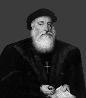 Vasco da Gama, c. 1460s – 1524, Portuguese explorer, digitally edited