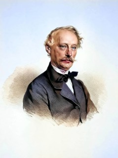 Wilhelm Freiherr von Pratobevera-Wiesborn, 1810-1862, physician, doctor, homeopath, Historical,