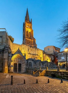 Monolithic Church of Saint-Emilion, France