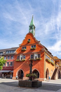 The old town hall in Lahr/Black Forest, Baden-Württemberg, Germany