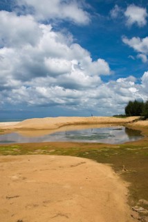 Mai Khao Beach in the north of the Thai holiday island Phuket, Thailand, Siam, Asia, Southeast