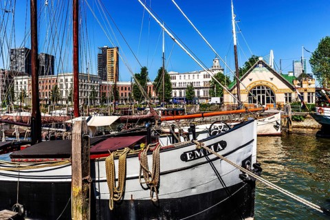 Historic Veerhaven, Rotterdam, Netherlands