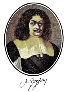Andreas Gryphius, 2 October 1616, 16 July 1664, actually Andreas Greif, was a German poet and