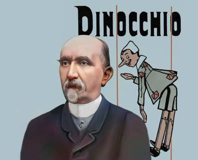 Carlo Lorenzini, 1826 – 1890, better known by the pen name Carlo Collodi, Italian author,