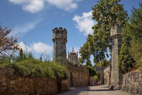 Vorontsov palace. Alupka. Crimea. Russia