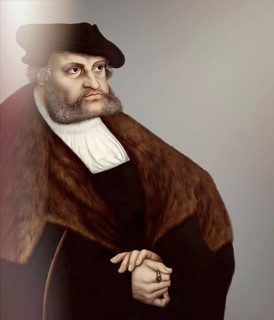 Frederick III or Frederick the Wise, 1463 - 1525, Prince-elector of Saxony, digitally edited after