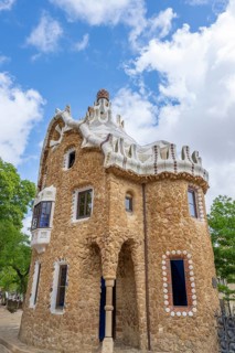 Park Guell by Antonio Gaudi, Park Gueell, Antonio Gaudi architect, Unesco World Heritage Site,