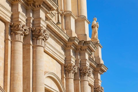 San Francesco church, Catania, Sicily, Italy