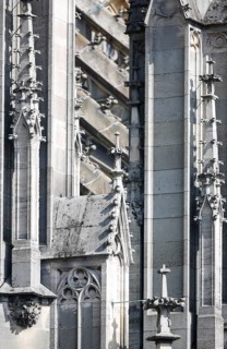 Ulm Minster the south side, Ulm, Baden-Württemberg, Germany