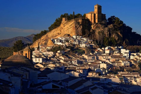 Europe, Spain, Andalucia, Montefrio, White Village, architecture, Montefrio, Andalucia, Spain