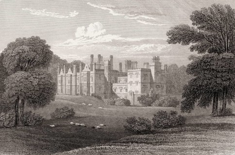 Carstairs House, South Lanarkshire, Scotland, 19th century, from Modern Athens by Th. H. Shepherd