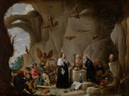 The Temptation of Saint Anthony the Great, painting by David Teniers (baptised 15 December 1610 in