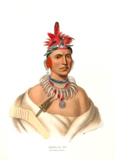 American Indian, Native American, Chono Ca Pe. To Ottoe Chief, United States of America, USA,