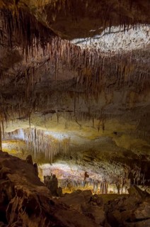 Caves of Drach, Coves del Drac, Porto Christo, Majorca, Balearic Islands, Spain, Mediterranean Sea