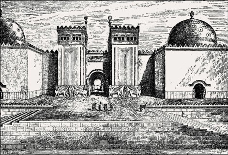 Palace of Sargon II of Assyria at Dur-Sharrukin, Khorsabad, Iraq