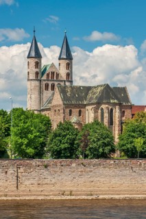 The Romanesque Monastery of Our Lady on the River Elbe, Magdeburg, Saxony-Anhalt, Germany