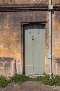 Door, House, Chipping Campden, The Cotswolds, England, Great Britain