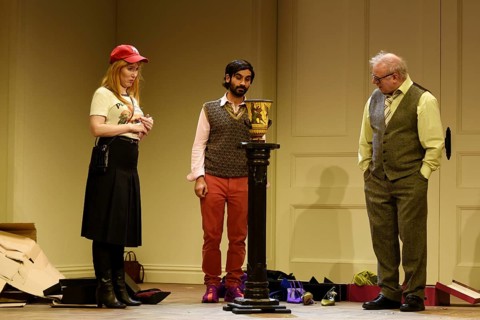 Joachim Krol (Wolfgang), Christin Nichols (Helena), Tanju Bilir (Jonas), Sophia oder das Emde der
