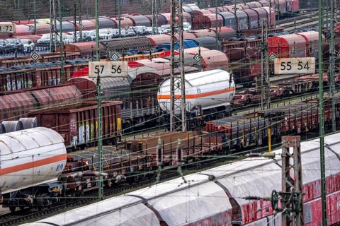 The Hagen-Vorhalle marshalling yard is one of the 9 largest in Germany, it is located on the