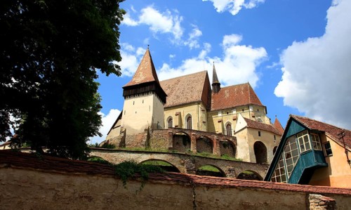 Romania, the fortified church of Biertan, German Birthälm, municipality in the district of Sibiu in