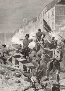 Streetfight in Berlin, Revolutions of 1848