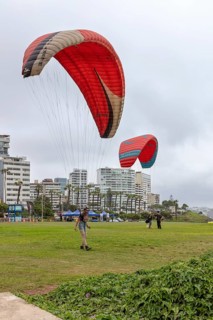 Paraglider, Coast, Lima, Peru