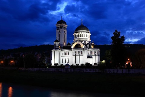Romania, Orthodox Trinity Cathedral, Sfanta Treime in Sighisoara, German Sighi?oara, town in Mures