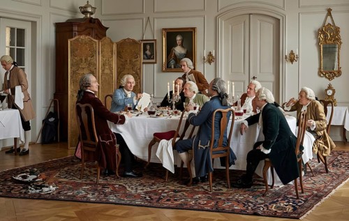 Immanuel Kant's legendary philosophical round table in Königsberg, philosopher, enlightenment,