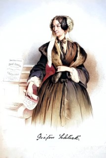 Countess Elise von Schlick zu Bassano und Weißkirchen (real name Maria Elisabeth, born 21 January