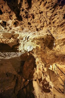 Tiefenhöhle Laichingen, Schachthöhle, karst object, rock, Laichingen, Swabian Jura,