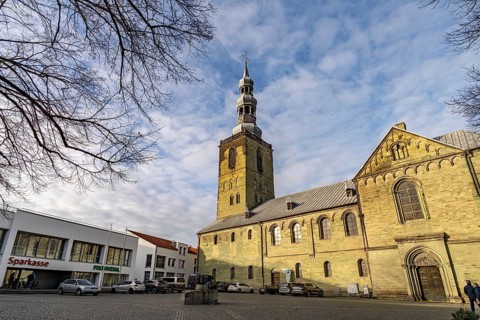 St. Peter's Church in Soest, North Rhine-Westphalia, Germany