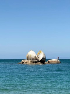 Split Apple Rock, Kaiteriteri Beach, Abel Tasman National Park, Kaiteriteri, South Island, New