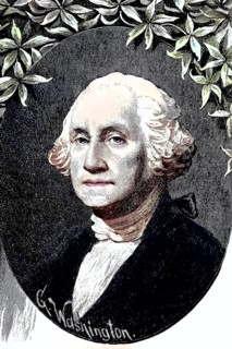 George Washington, 1732, 1799, was the first President of the United States of America from 1789 to