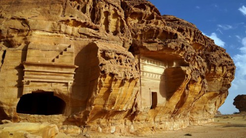 Middle East, Saudi Arabia, Nabataean granary in Al Ula, Al Ula