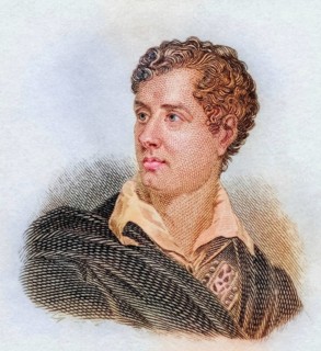 George Gordon Noel, 6th Baron Byron, (born 22 January 1788 in London, England, died 19 April 1824