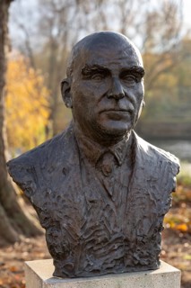 Otto Braun, Social Democrat, Prime Minister of the Free State of Prussia, Bust, Potsdam,