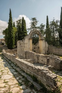 Roman archaeological site, Vaison-la-Romaine, Département Vaucluse, Provence, Provence-Alpes-Côte