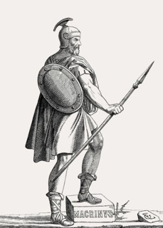Macrinus, Marcus Opellius Severus Macrinus Augustus, c.?165 – 218, Roman Emperor