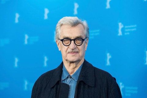 Wim Wenders, chairman of the Berlinale jury during a photo call at the Berlinale in Berlin on 12.02