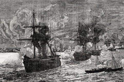 The Bombardment of Alexandria in Egypt by the British Mediterranean Fleet on 11-13 July 1882, From