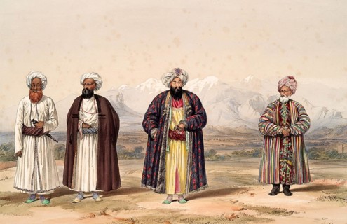 Atamaram, Prime Minister of the Head of Koondooz, Naib Mahomed Shureef, Gholam Mahomed, Barukzye