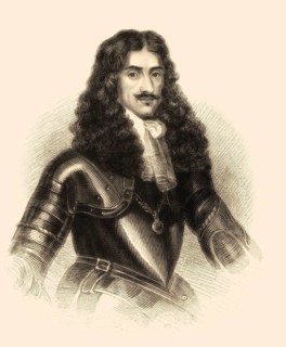 Karl II., 1630-1685, Monarch der drei Königreiche England, Schottland und Irland