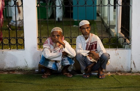 Hajj pilgrims arrives at Hajj Musafir Khana to collect Visa before leaving to the airport, in