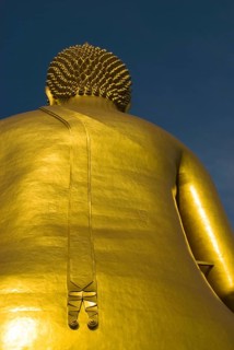 The big Buddha of Wat Muang near Ang Thong, Thailand, Siam, Asia, Southeast Asia, Buddhism,
