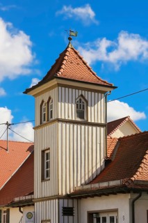 Old fire station of the Stockach fire brigade, historical building, town history, Stockach,