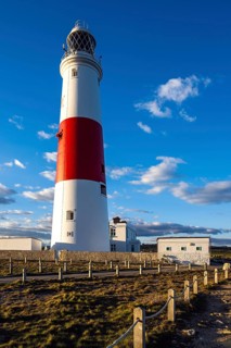 Portland Bill Lighthouse, Portland Bill, Isle of Portland, Dorset, England, United Kingdom