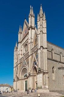 Orvieto Cathedral, Duomo di Orvieto, Umbria, Italy