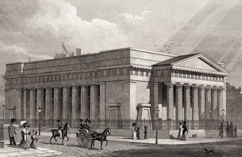Royal Institution, Royal Scottish Academy, Edinburgh, Scotland, 19th century, from Modern Athens by