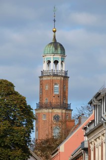 Large church, Protestant Reformed Church, Baroque, Leer, East Frisia, Lower Saxony, Germany